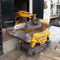 rupsdumper mini materieel