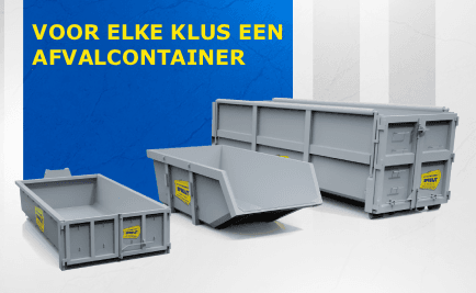 Voor elke klus een afvalcontainer